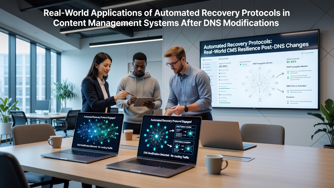 Real-World Applications of Automated Recovery Protocols in Content Management Systems After DNS Modifications